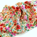 Viskose - Webware - Blümchen - bunt